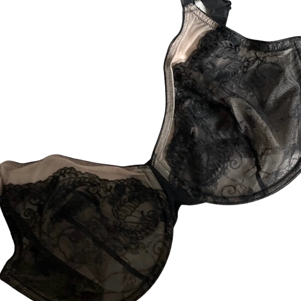 Vintage Scarlette Black Lace Bra